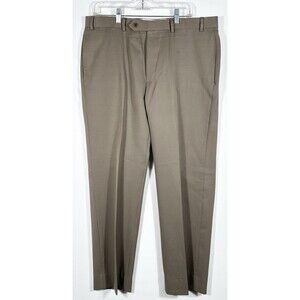 Brooks Brothers Men’s Beige 346 Madison Fit Dress Pants 38x30